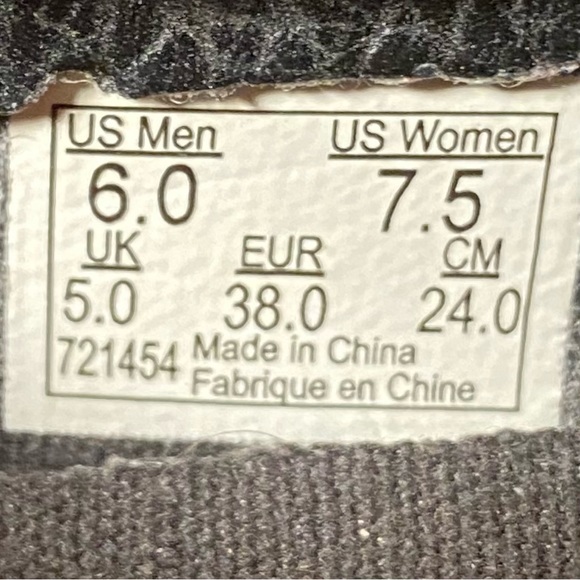 Womens 7.5 Vans Off The Wall Slip On Sneakers Animal Print Grey SEF0796 - Picture 8 of 8